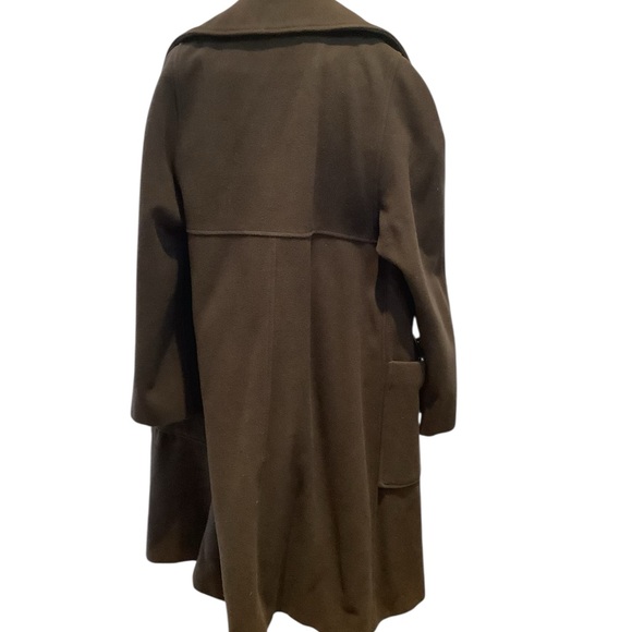 SALE📱Philosophy by Alberta Ferretti Chic Brown Coat – Patch Pockets - Picture 9 of 12